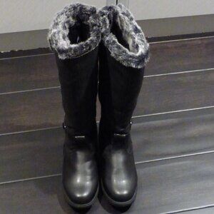 Black totes Maryliza Tall Winter Boots - 8W